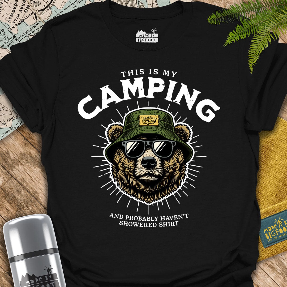 This Is My Camping and Probably Haven't Showered Shirt