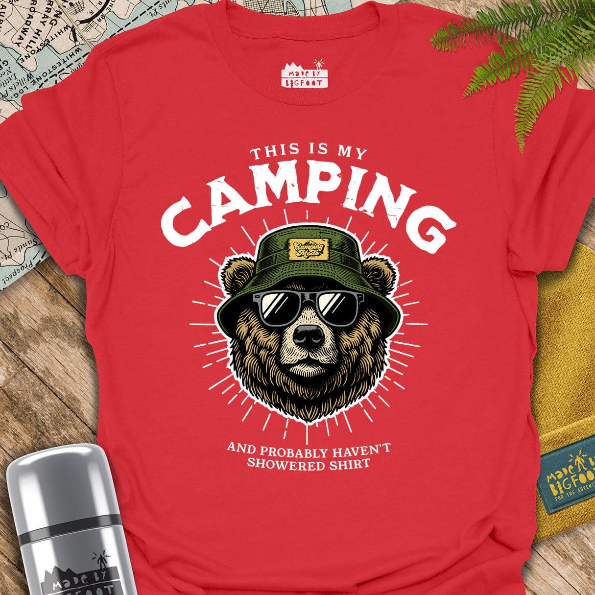 This Is My Camping and Probably Haven't Showered Shirt