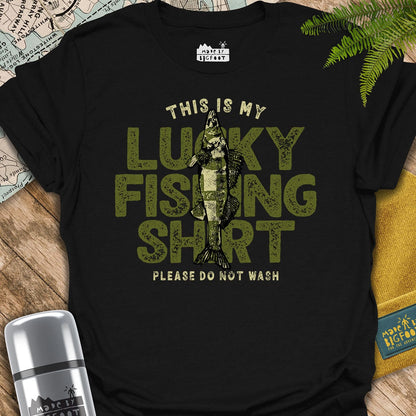 This Is My Lucky Fishing Shirt