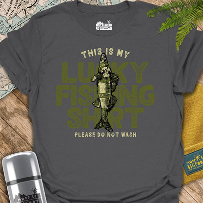 This Is My Lucky Fishing Shirt