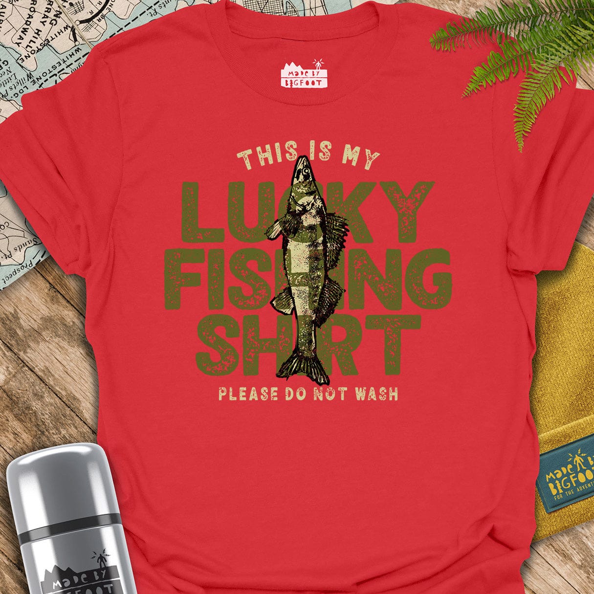 This Is My Lucky Fishing Shirt
