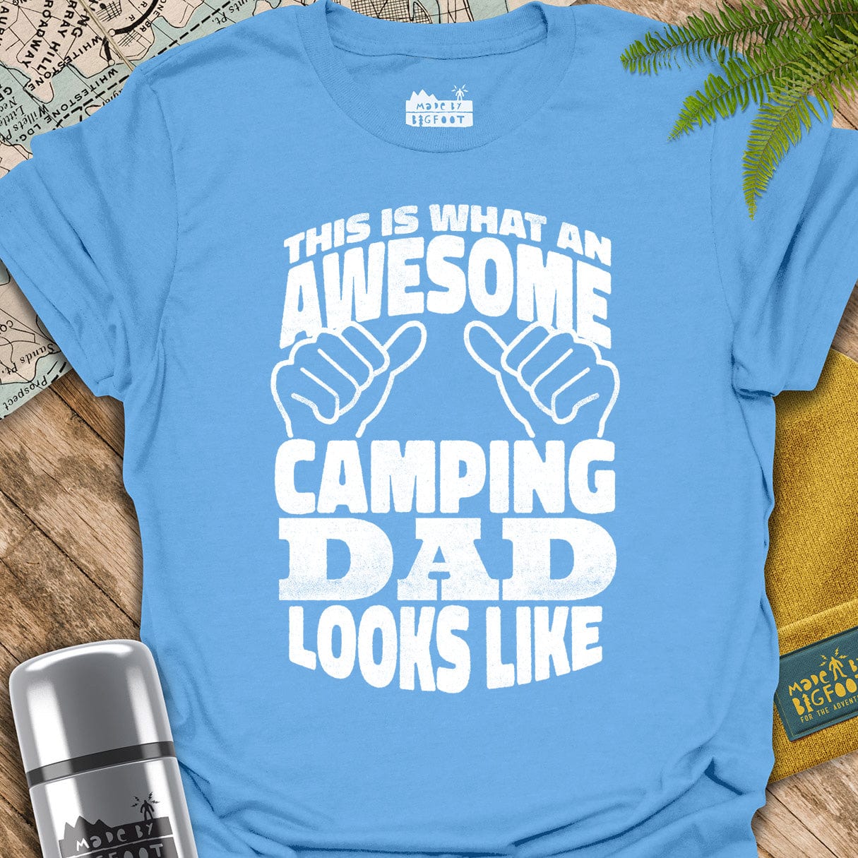 This Is What A Awesome Camping Dad Looks Like