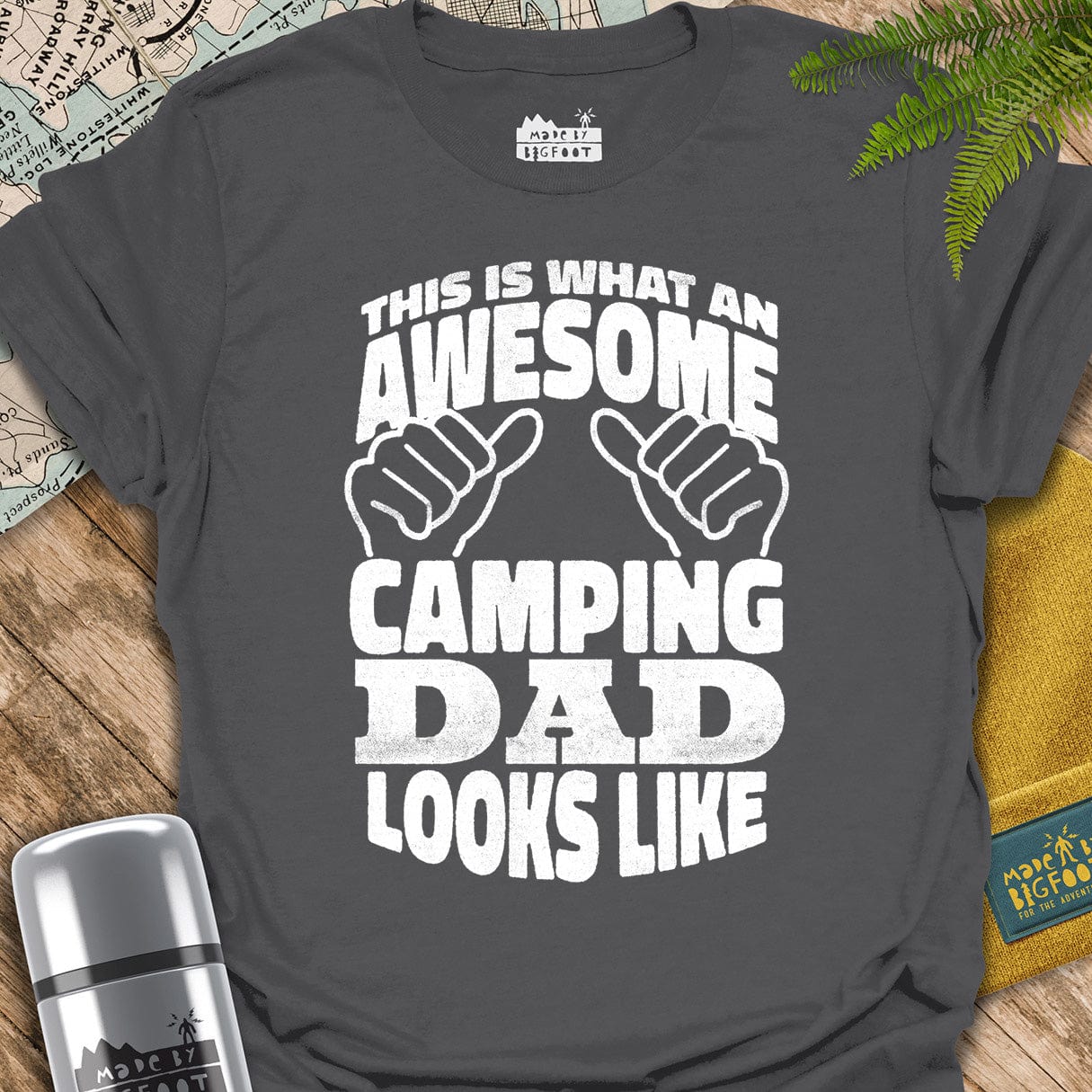 This Is What A Awesome Camping Dad Looks Like