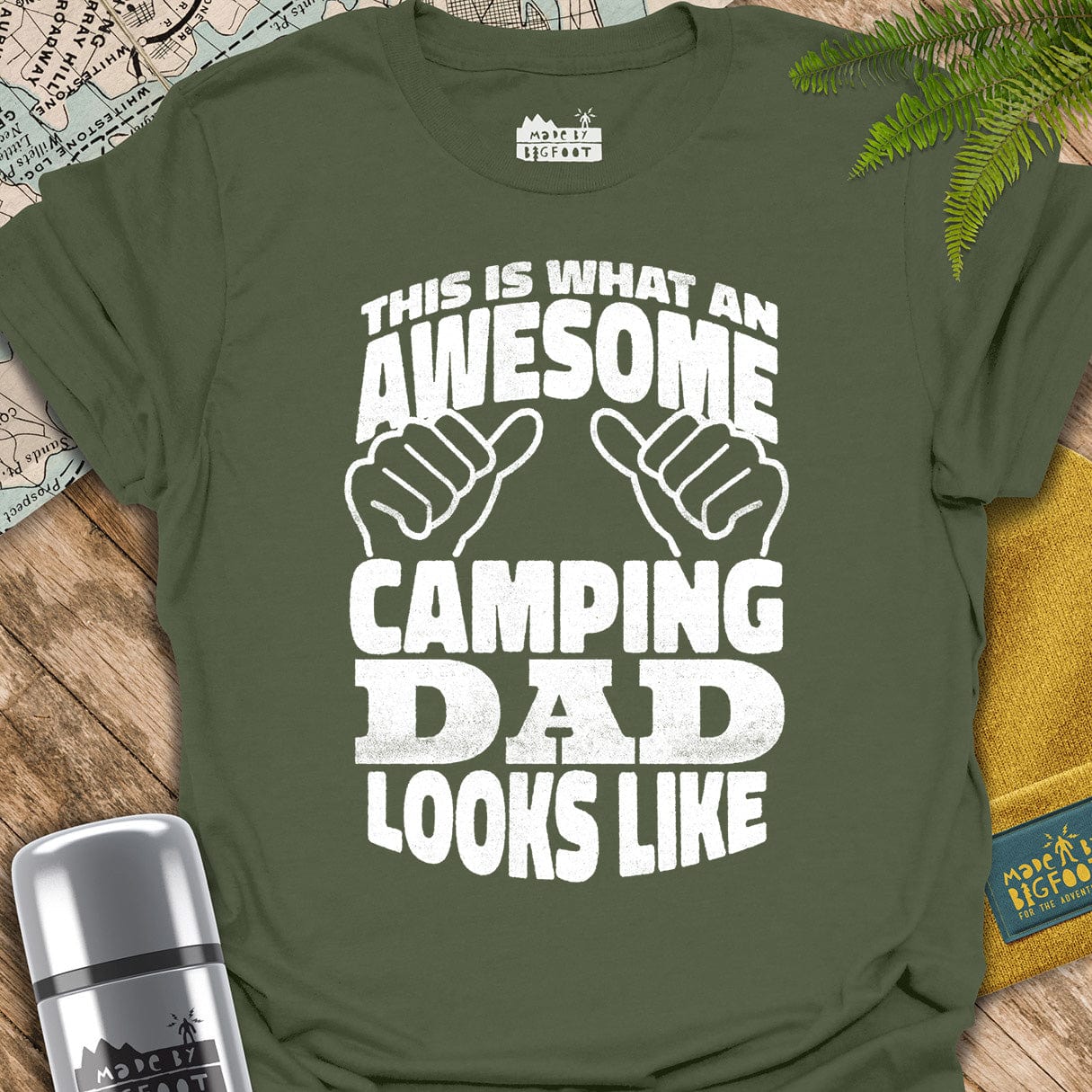 This Is What A Awesome Camping Dad Looks Like