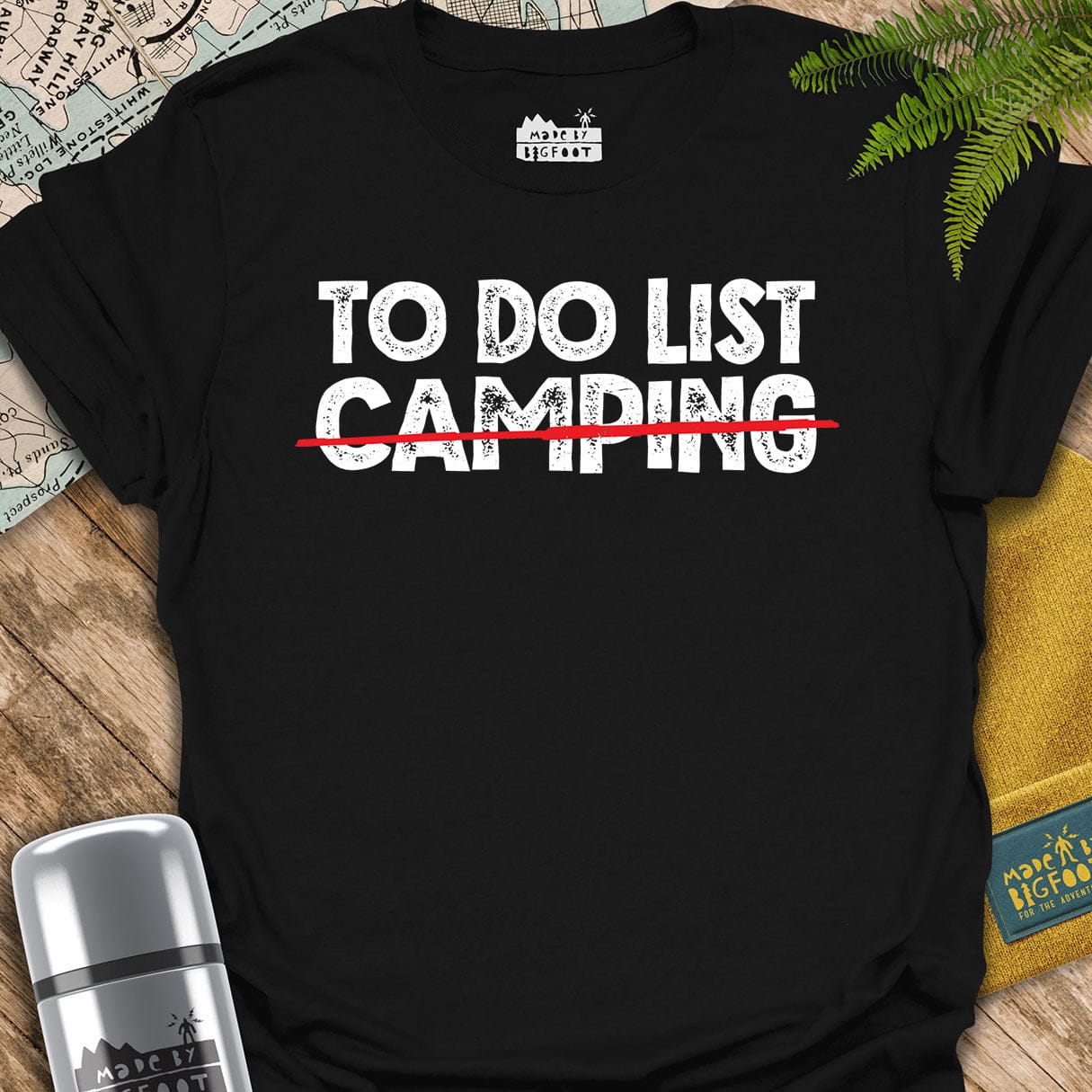 To Do List. Camping
