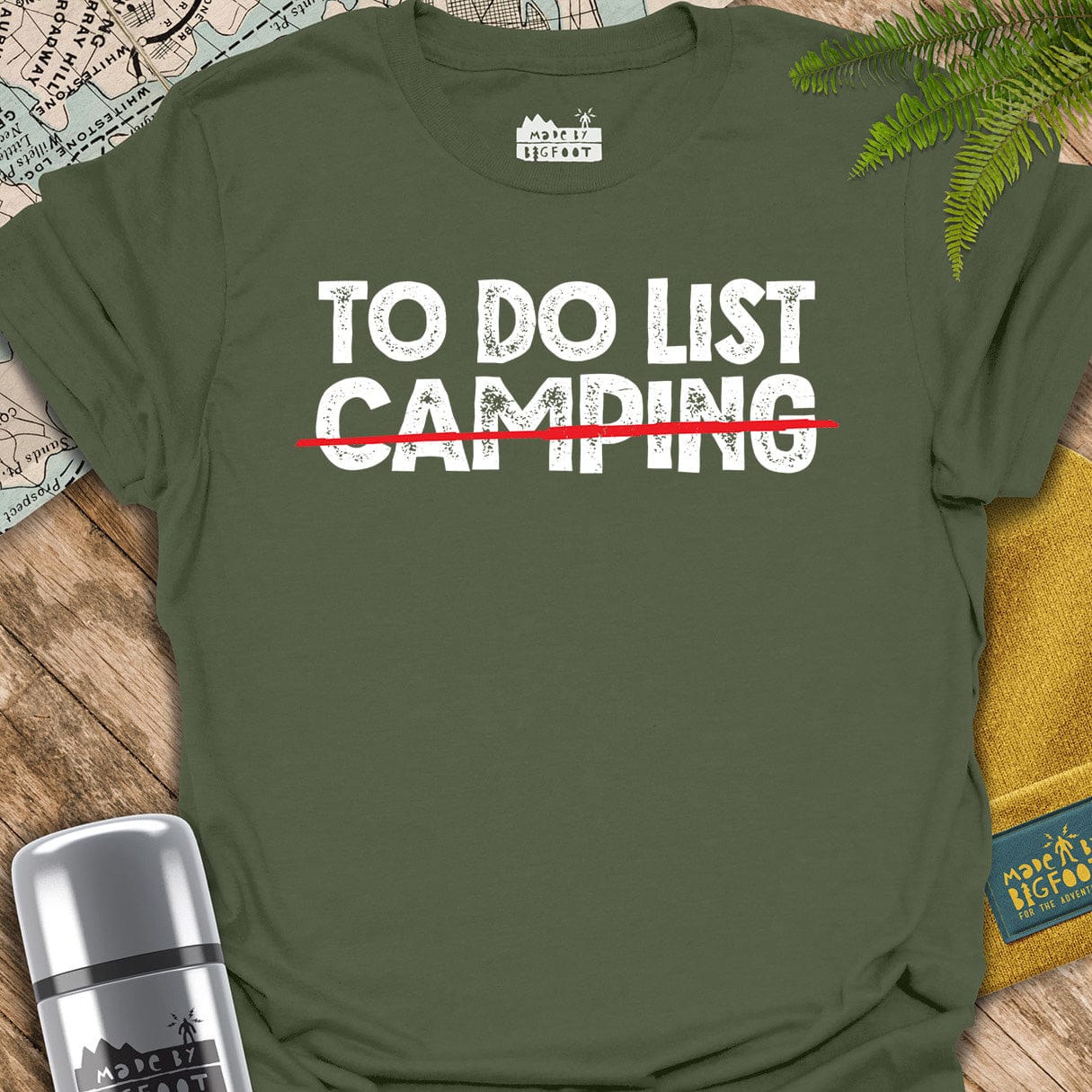 To Do List. Camping