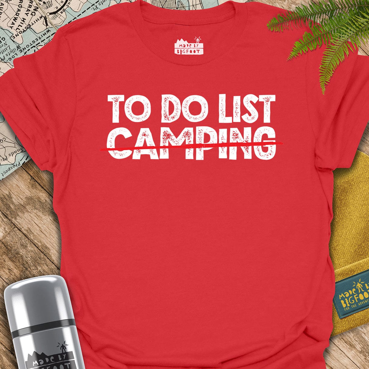 To Do List. Camping