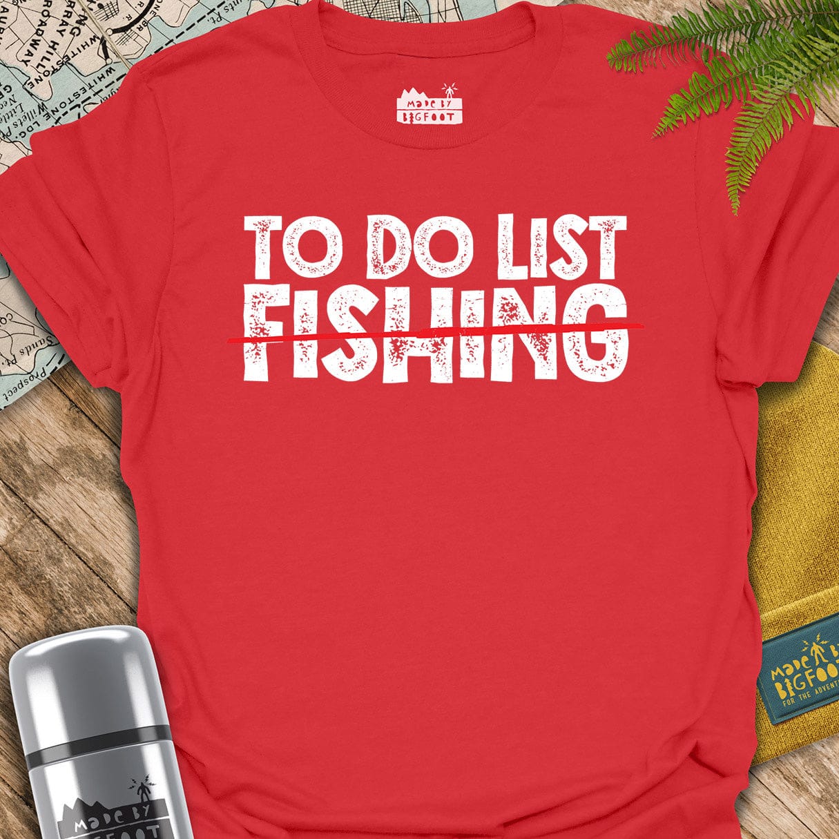 To Do List. Fishing