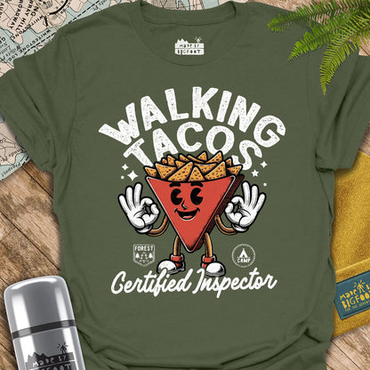 Walking Tacos. Certified Inspector.