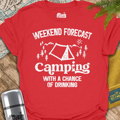 Weekend Forecast Camping With A Chance Of Drinking