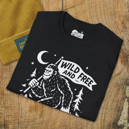 Wild And Free Sasquatch In The Woods