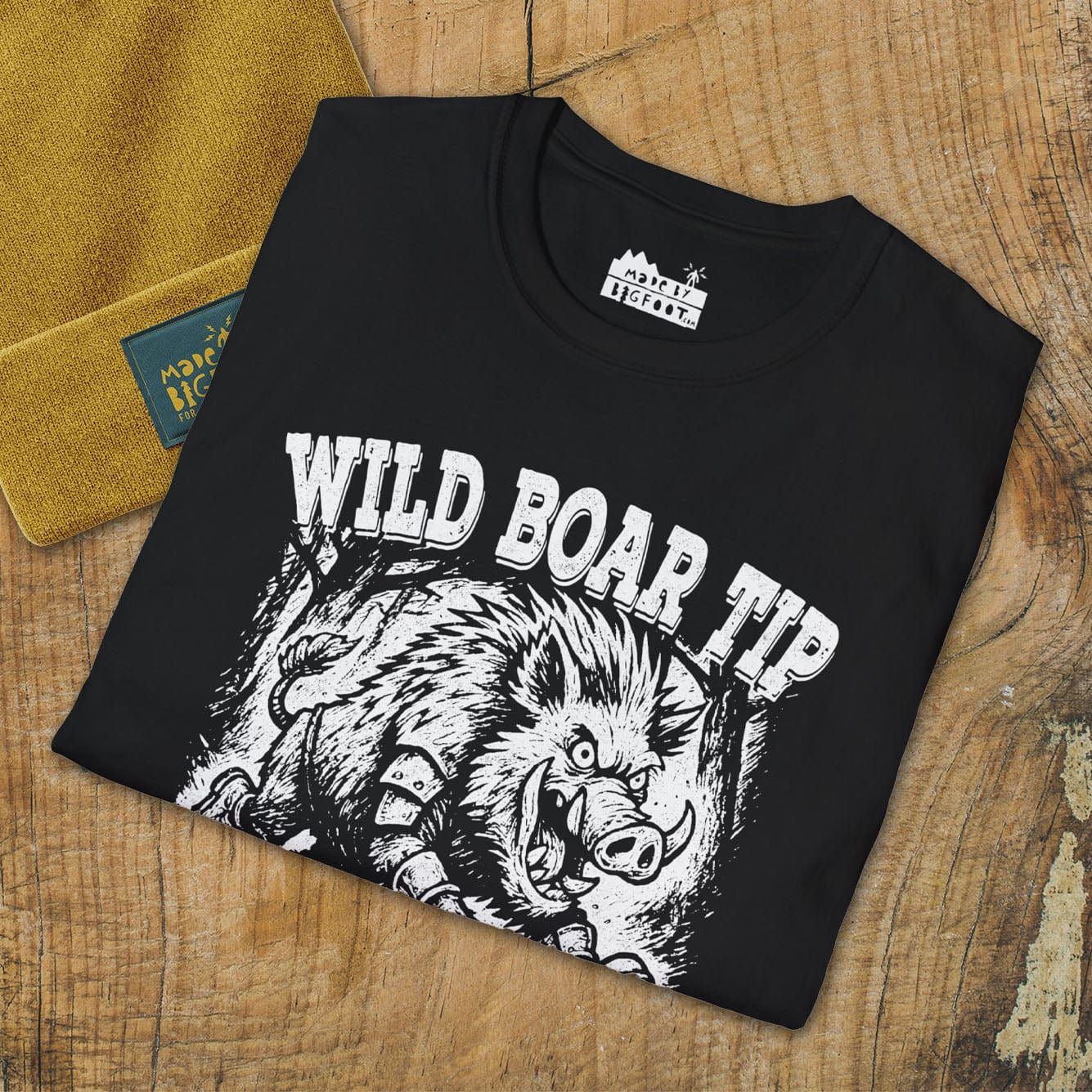 Wild Boar Tip. Run Zigzag.