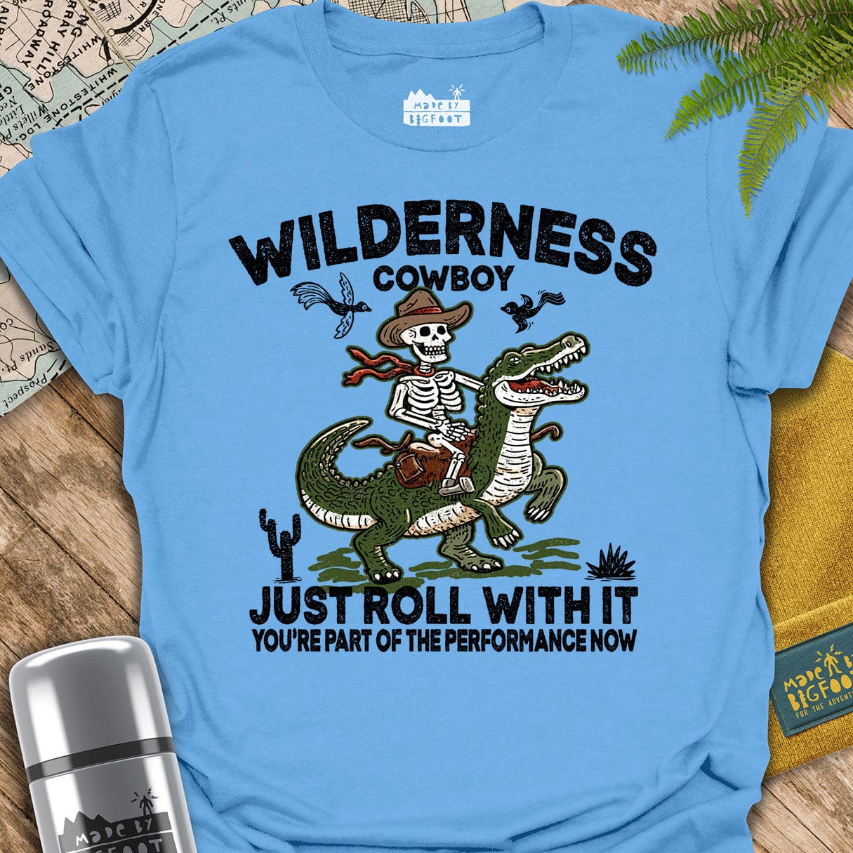 Wilderness Cowboy. Just Roll With It.
