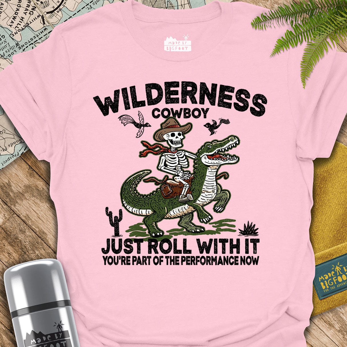 Wilderness Cowboy. Just Roll With It.