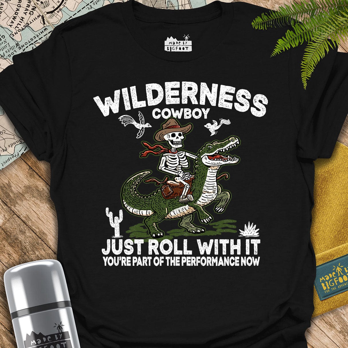 Wilderness Cowboy. Just Roll With It.