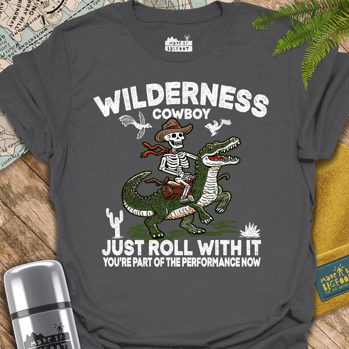 Wilderness Cowboy. Just Roll With It.