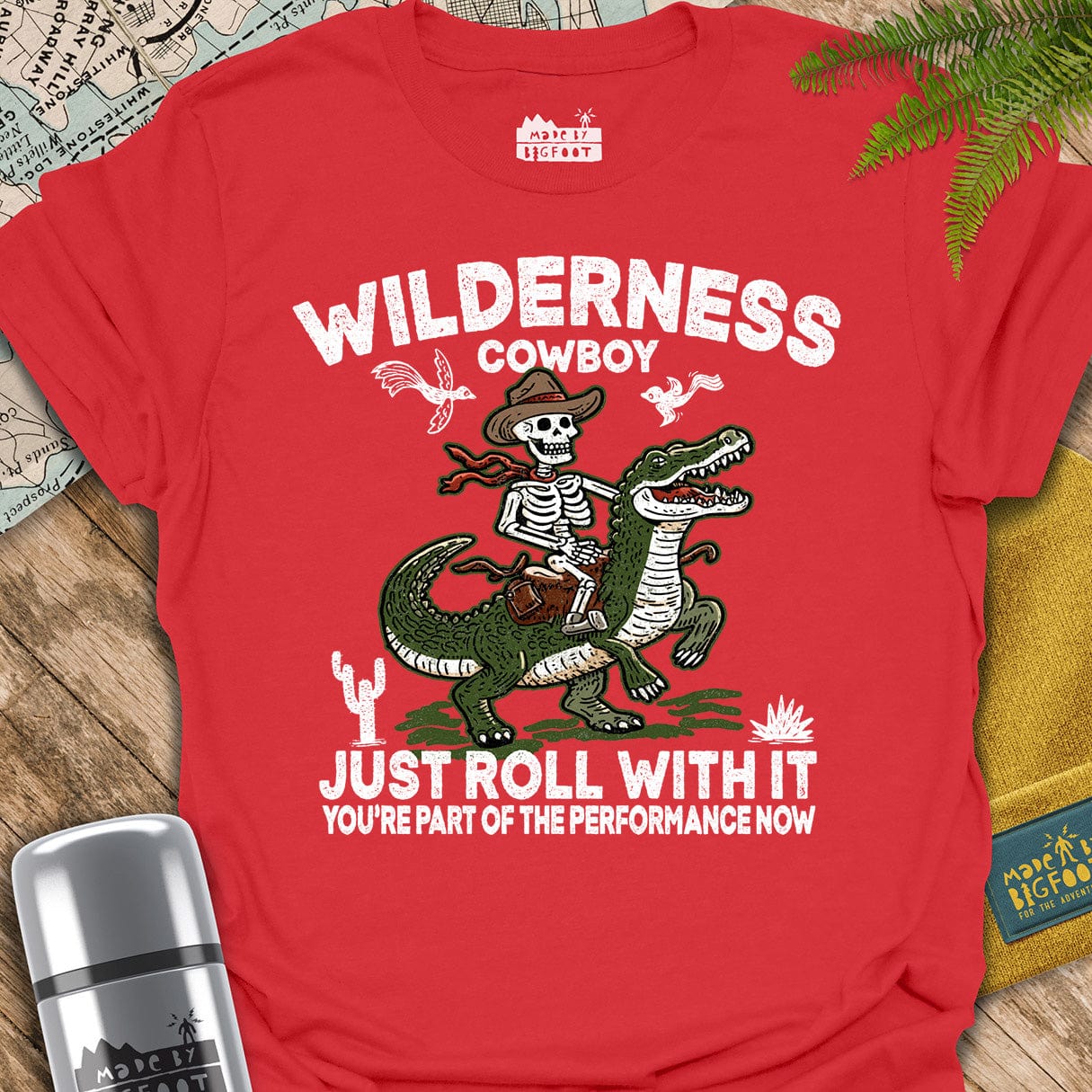 Wilderness Cowboy. Just Roll With It.
