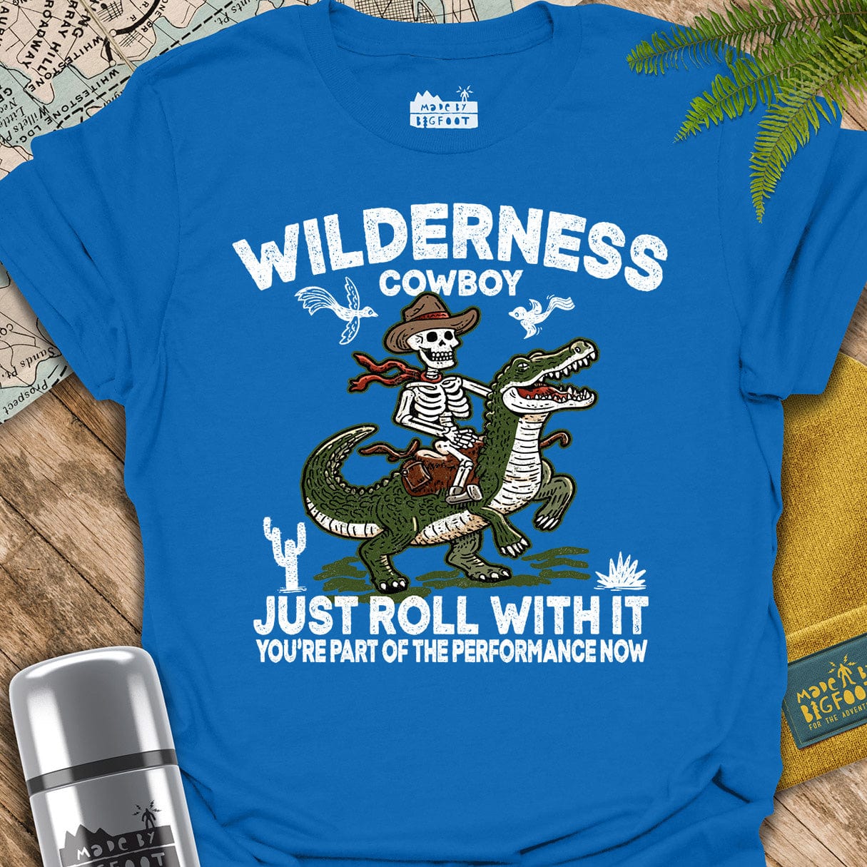 Wilderness Cowboy. Just Roll With It.