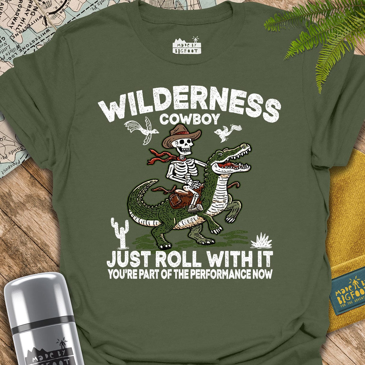 Wilderness Cowboy. Just Roll With It.