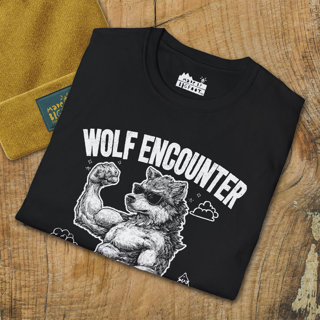 Wolf Encounter. Howl Back. It's Polite To "RSVP" Dinner