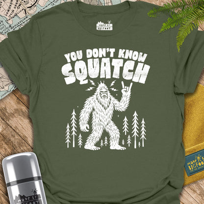 You Don't Know Squatch. Sasquatch Rock.