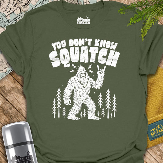 You Don't Know Squatch. Sasquatch Rock.